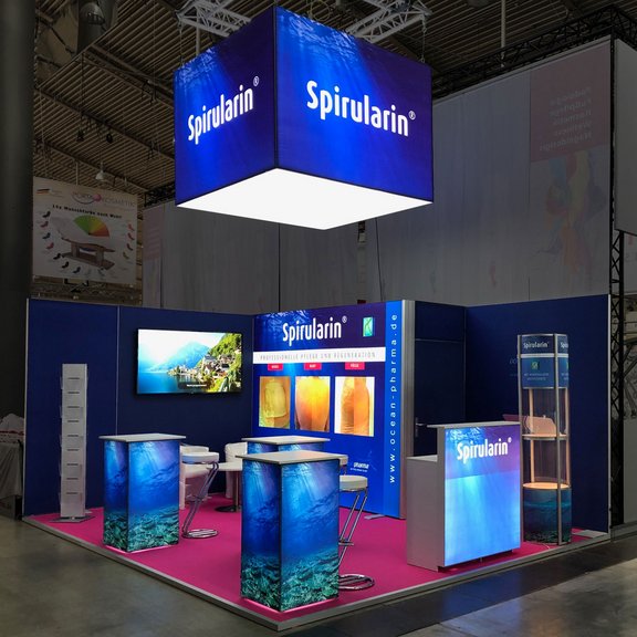 LED Messestand - OCTAlumina und OCTAwall - ocean pharma GmbH LED Messestand - OCTAlumina und OCTAwall - ocean pharma GmbH