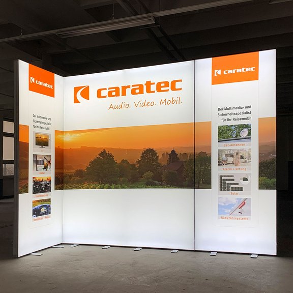 LED Messestand - ALU LightUp - Caratec GmbH LED Messestand - ALU LightUp - Caratec GmbH