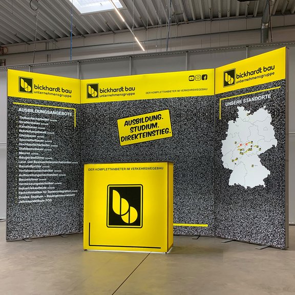 LED Messestand - ALU LightUp + GRID Lightbox Counter Premium - Bickhardt Bau AG LED Messestand - ALU LightUp + GRID Lightbox Counter Premium - Bickhardt Bau AG