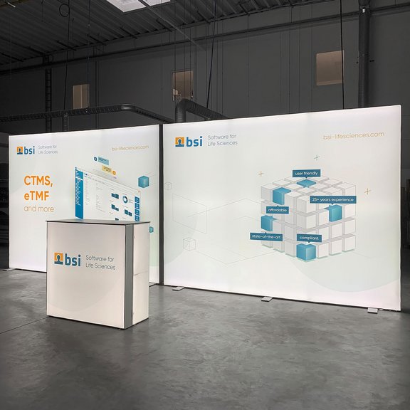 LED Messestand - ALU STAR - BSI Business Systems Integration AG LED Messestand - ALU STAR - BSI Business Systems Integration AG