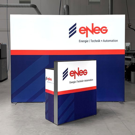 LED Messestand - ALU STAR + ALU STAR MAX LED-Theke - eNeG GmbH LED Messestand - ALU STAR + ALU STAR MAX LED-Theke - eNeG GmbH