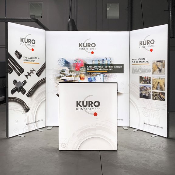 LED Messestand - ALU STAR MAX LED-Theke + ALU LightUp - KURO Kunststoffe GmbH LED Messestand - ALU STAR MAX LED-Theke + ALU LightUp - KURO Kunststoffe GmbH